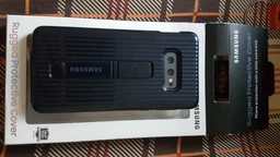 Чехол противоударный с подставкой Protective Standing Cover для Samsung Galaxy S10e Blue Navy SM-G970 фото от покупателей 1