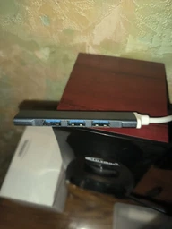 USB-хаб U&P U11 USB 3.0 - USB 3.0 + 3 x USB 2.0 Grey (SWE-U11-GY) фото від покупців 5