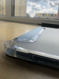 Силиконовый чехол обложка Transparent + Pencil Holder BBM1 для iPad Air 4 2020/Air 5 2022 10,9"/Air 11" 2024(M2)/2025(M3)/2026(M4) Розовый фото от покупателей 9