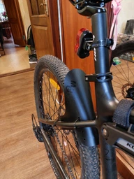 Крило бризковики для велосипеда болотник переднє або заднє Mudguard щиток (765862295) Чорний фото від покупців 3