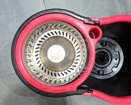 Швабра з відром Spin Mop з автоматичним віджиманням і полосканням з центрифугою фото від покупців 6