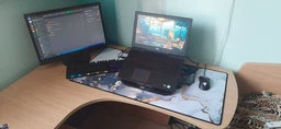 Игровая поверхность WorkPlaceShop TR МРАМОР И ЗОЛОТО 500х1000 мм фото от покупателей 1