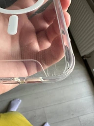 Чехол для iPhone 14 Pro Max Space Case с MagSafe Противоударный Прозрачный фото от покупателей 9