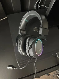 Наушники Fifine H6 RGB 7.1 Black (H6)