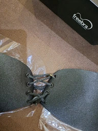 Силіконовий невидимий бюстгалтер Fly Bra Рush Up Black Size S