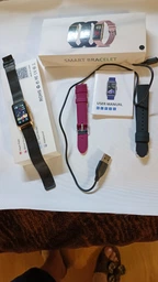 Смарт годинник Розумний годинник Smart Nova Hope Pro Жіночі 3 ремінці Тонометр Лічильник калорій Скидання дзвінка Gold-Black фото від покупців 2
