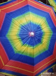Пляжный зонт с наклоном 200 см Umbrella Anti-UV ромашка Зеленый