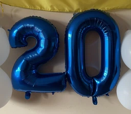 Фольгована Куля Цифра 2 Золото 75 См фото від покупців 1