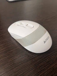 Мышь беспроводная A4Tech FB10C Grayish White USB фото от покупателей 18