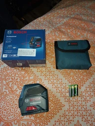 Лазерный уровень уровень (нивелир) Bosch Professional GLL 2-10, сумка, 3 акум.1,5 В, резьба крепления 1/4, 5/8, рабочее растояние 10 м (0601063L00) фото от покупателей 3