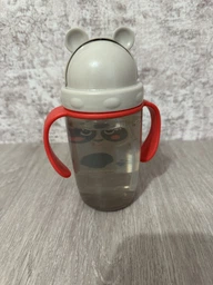 Кухоль Canpol Babies Hello Little з трубочкою 400 мл Бежевий (56/500_bei) фото от покупателей 1