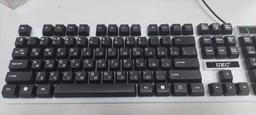 Компьютерная клавиатура с подсветкой геймерская UKC M416 ART-5559 Combo Gamer игровая клавиатура с мышкой (1009003-Black)