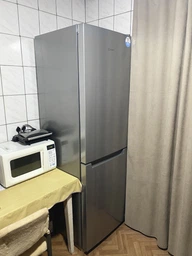 Холодильник с нижней морозильной камерой Indesit INFC8TI21X0, 2 двери, 231л, 104л, A+, NF, Нержавеющая сталь (INFC8TI21X0) фото от покупателей 10