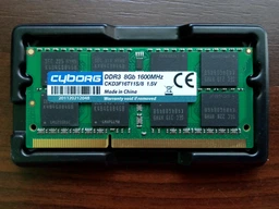 Оперативна пам'ять DDR3 1600 8Gb для ноутбука PC3-12800 SoDIMM 1.5v CYBORG&nbsp;CB16D3S11/8 (776732) фото від покупців 8