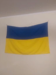 Флаг Украины государственный уличный габардин Trend 91 х 136 см Сине-желтый фото от покупателей 4