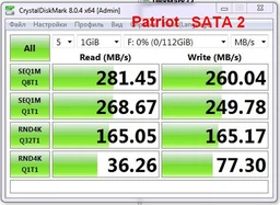SSD диск 120GB Patriot Burst Elite 2.5 SATAIII TLC