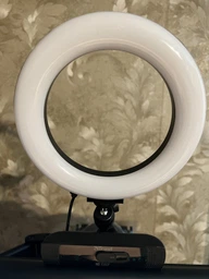 Кольцевая USB LED лампа Puluz PU392 6.2" + настольное крепление 18-28 см фото от покупателей 1