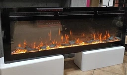 Линейный электрокамин ArtiFlame AF50WR 3D визуализации пламени 3 цвета со звуком с обогревом фото от покупателей 1