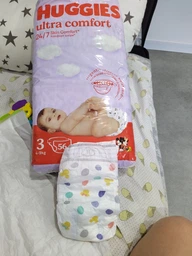 Підгузки Huggies Little Movers 3 (5-8 кг) Jumbo 56 шт (5029053567570) фото від покупців 13