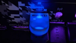 Bluetooth адаптер 5.1 + EDR блютуз адаптер для комп'ютера ноутбука миші клавіатури принтерів динаміків навушників Windows 11/10/8.1/8/7/XP Pavlush YT-77 фото від покупців 5