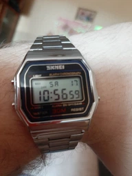 Мужские Наручные Часы Для Мужчины Skmei Popular Silver 1123s (141395)