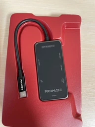 USB-C хаб 7-в-1 Promate PrimeHub-Lite HDMI/USB-C/USB 3.0/2xUSB 2.0/SD/MicroSD Grey (primehub-lite.grey) фото от покупателей 5