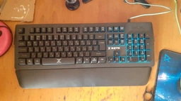 Клавиатура проводная RZTK KB 420 RGB USB фото от покупателей 2