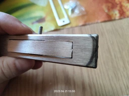 Ручка прихована металева 96х22х37 мм Сріблястий (В-1805) фото від покупців 1