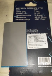 Термопрокладка Odyssey 85x45x2.0 мм Thermalright Thermal Pad 12.8 W/mK серая