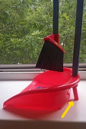 Набор для уборки Vileda совок с длинной ручкой + метла Vileda Dustpan & Broom (4023103158313) фото от покупателей 8