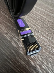 Патч корд Vention мережевий кабель Cable Cat7 Network Gamer 600 МГц 10 г Xbox Ps4 600 МГц 1 м Black (ICABF) фото від покупців 13