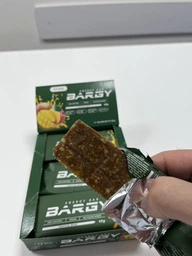Упаковка батончиків BARGY МАНГО-АПЕЛЬСИНОВИЙ ДРАЙВ 12 шт. х 40 г фото от покупателей 1