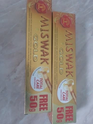 Набір Dabur Зубна паста Miswak Gold 120 + 50 г + Щітка (D15590) (6291069715590) фото від покупців 2