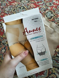 Повязки від натирання на стегна Annes з силіконом мереживна (бандалетки) M білий фото від покупців 1