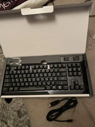 Игровая клавиатура MSI VIGOR GK50 LOW PROFILE TKL UA (S11-04UA210-GA7) фото от покупателей 1