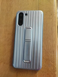 Чехол противоударный с подставкой Protective Rugged Standing Cover SM-G996 для Samsung Galaxy S21 Plus Silver фото от покупателей 1
