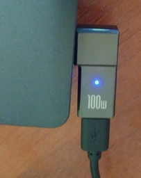 Перехідник для живлення ноутбука від PD павербанка USB-C to DC 20V для Lenovo з прямокутним роз'ємом живлення фото від покупців 1