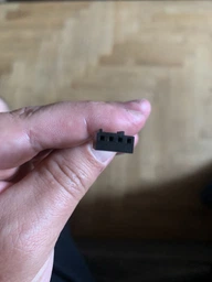 Перехідник живлення в оплетці MOLEX (молекс) 4 pin -> 3/4 pin для кулера 12в 27см fan кулер кабель живлення cooler (528894786-1) Чорний фото від покупців 4