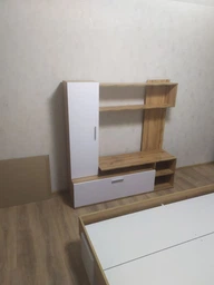 Стенка в гостиную Doros Кона 151х40х147 см Дуб тахо/Белый (DRS-011310)
