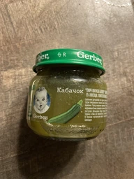 Детское пюре Gerber Кабачок 80 г (7613287348036)