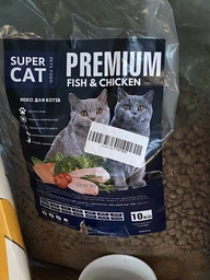 Сухой корм для котов Super Cat Premium 10 КГ фото от покупателей 3