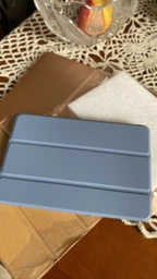 Чохол обкладинка BBM1 Leather для iPad Mini 4/5 Сіро-фіолетовий фото від покупців 2