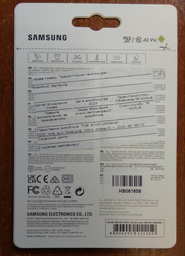 Карта памяти Samsung Evo Plus microSDXC 128GB UHS-I U3 V30 A2 + SD адаптер (MB-MC128KA/EU) фото от покупателей 7