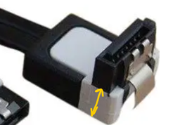 Кабель Value SATA3.0 7pin F/F 0.4 м L-коннектор Black (S1006)