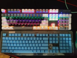 Комплект кейкапів HATOR First Ukrainian PBT keycaps White (HTS-136)
