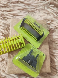 Сменные лезвия PHILIPS OneBlade QP620/50 (2 шт) с насадками для тела фото от покупателей 3