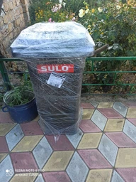 Сміттєвий контейнер SULO 120 л Жовтий фото від покупців 12