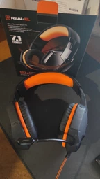 Наушники Real-El GDX-7700 Surround 7.1 Black-orange (EL124100016) фото от покупателей 6