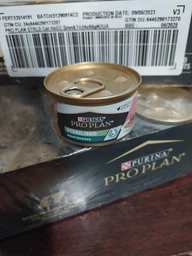 Консервированный корм Purina Pro Plan Veterinary Diets Sterilised Кусочки в паштете с тунцом и лососем для стерилизованных кошек 85 г (8445290173287) фото от покупателей 15