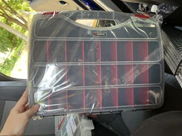 Органайзер пластиковый, 19" 480x380x80 мм INTERTOOL BX-4003